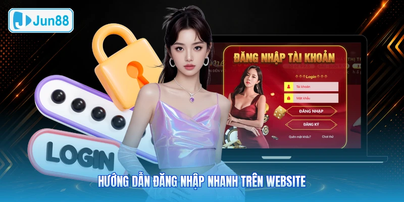 Hướng Dẫn Đăng Nhập Nhanh Trên Website